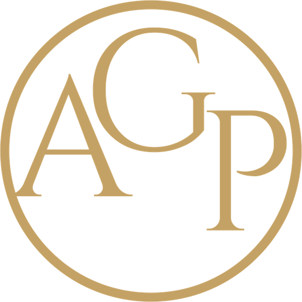 AGP logo, gold